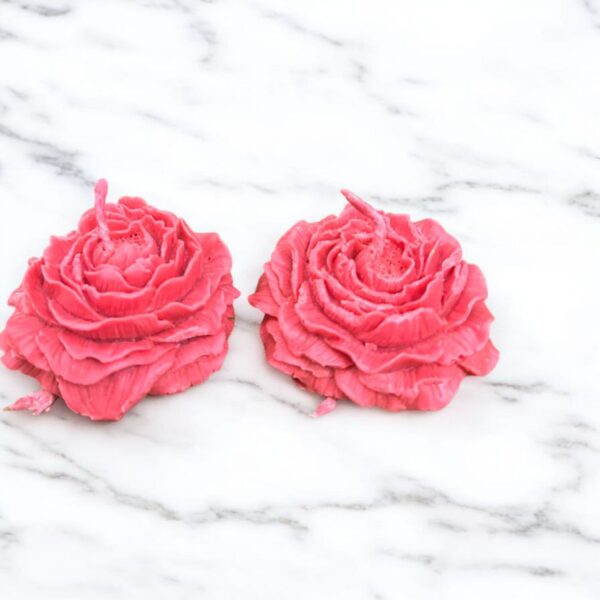 Peony Flower Candles