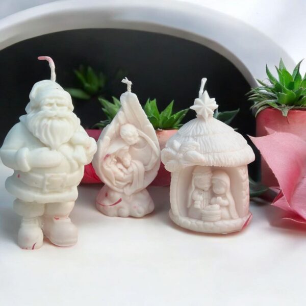 Christmas Candle Decoration - Image 2