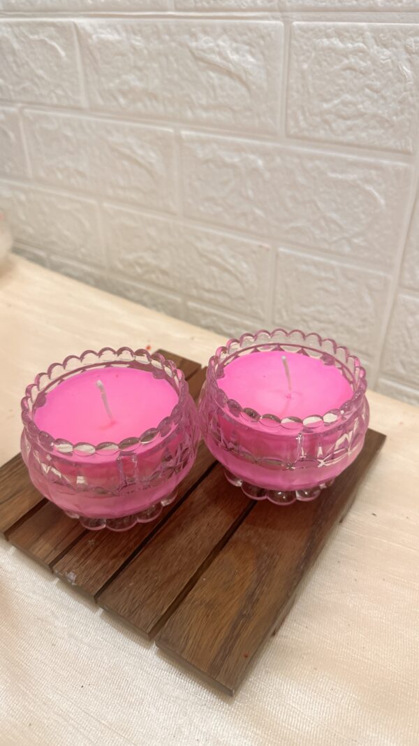 Pink Jar Candel ( Pack Of 1) - Image 7